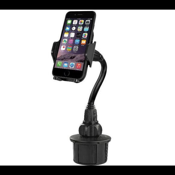Macally 4in Adjustable Automobile Cup Holder Mount for Smartphones - Picture 1 of 1